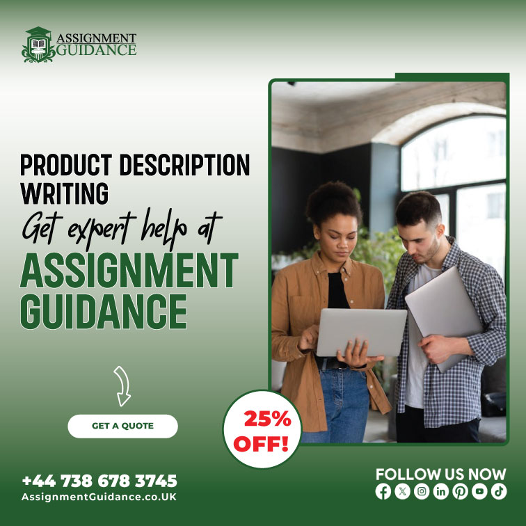 Expert product description writing services, offering high-quality, engaging descriptions tailored to your products.